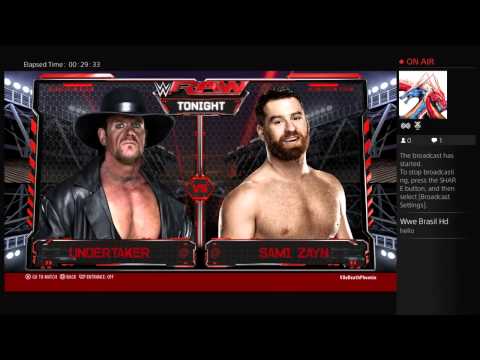 WWE 2K16 My Career Mode pt4 VDP v UnderTaker