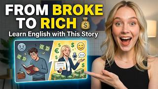 From Broke to Rich 💰 | Learn English Through a Powerful Story