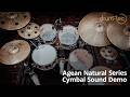 Agean Natural Series Cymbal Showcase | drum-tec