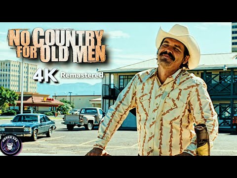 No Country for Old Men | Llewelyn meets his end (Motel shootout) 4K Ultra Remastered