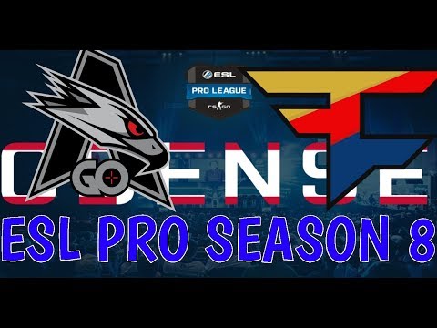 Faze vs AGO  ESL Pro League Season 8 Highlights CSGO - Train