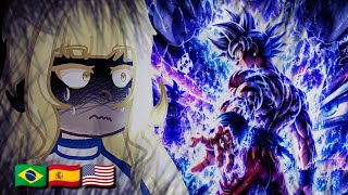 🇧🇷/🇺🇸/🇪🇸 DanMachi React to Bell As Goku – Gacha React