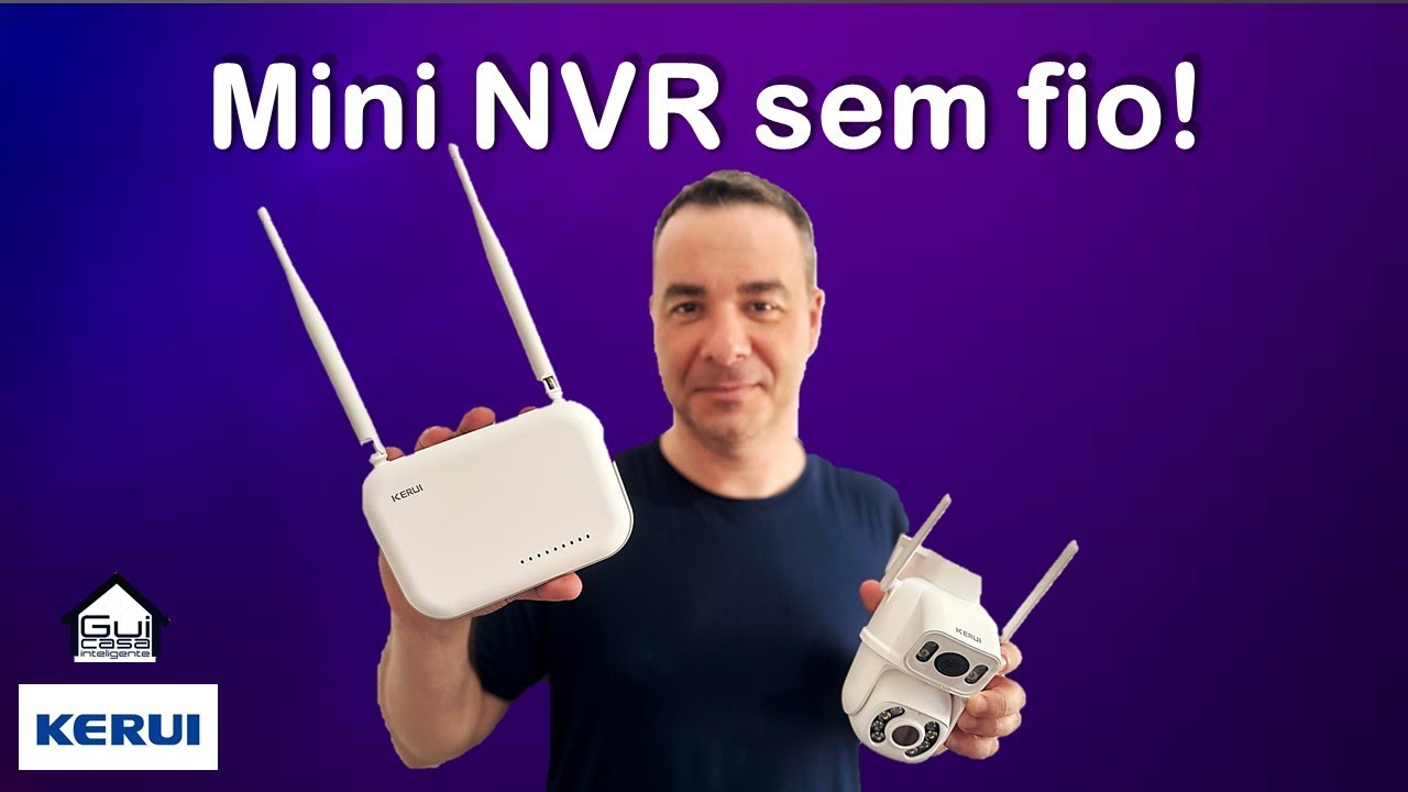 NÃO COMPRE sem ver tudo! | Sistema de Segurança NVR para Câmeras Wi-Fi via IP