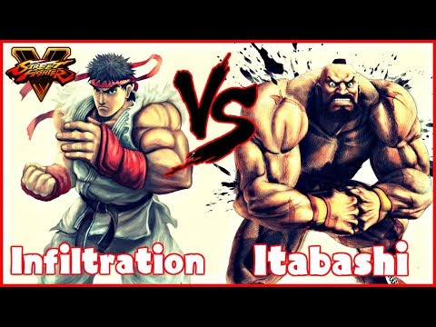 SFV AE - Infiltration (Ryu) vs Itabashi (Zangief)