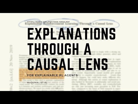 Explainable Reinforcement Learning Through a Causal Lens