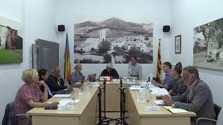 Ple municipal extraordinari Vallromanes 23 5 24