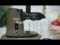 Super Squeeze Technology Mengekstrak Buah Hingga 90 BOLDE SMART SLOW JUICER UNION 1
