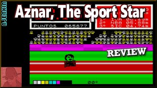Aznar, The Sport Star : Homebrew from 2019 - on the ZX Spectrum 48K !! with Commentary