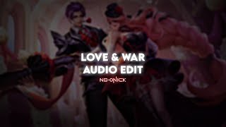 Love &amp; War - Yellow Claw (G-Funk Remix) | Audio Edit