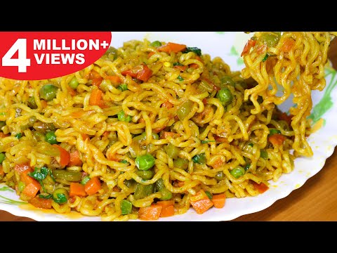 Masala Maggi Recipe | Vegetable Masala Maggi | Easy & Tasty Maggi - Kanak's Kitchen