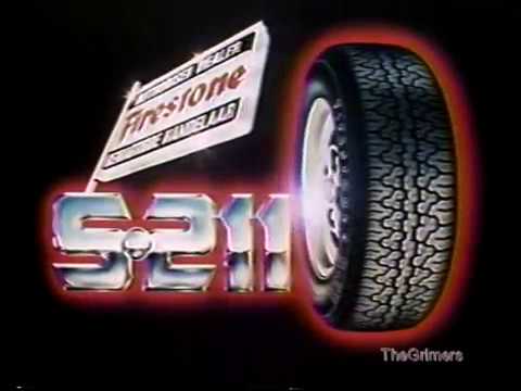 Vintage TV commercial   Firestone Tires