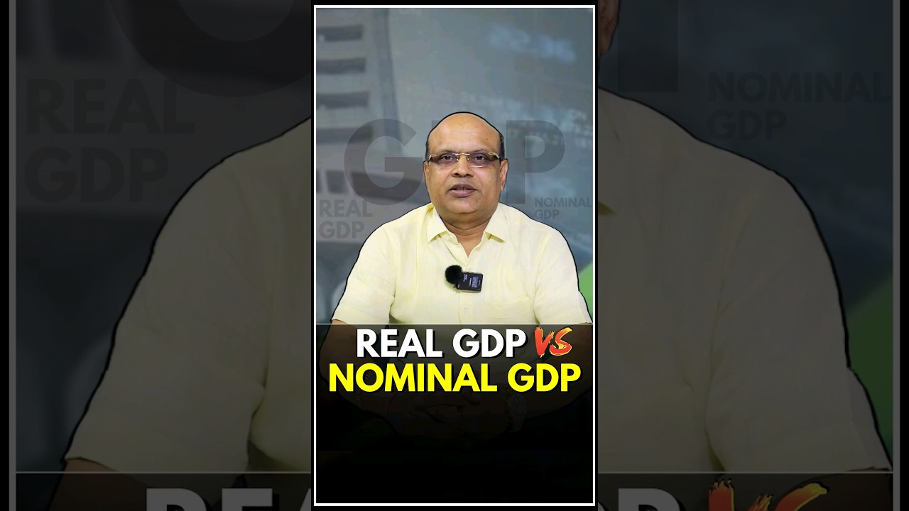 REAL GDP vs NOMINAL GDP #RealGDPvsNominalGDP #gdp