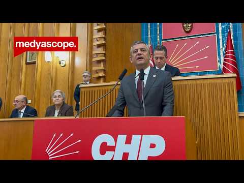 Özgür Özel: Erdoğan yeni bir Amerikan planının parçası, neyin içinde olduklarını bilmiyorlar #CANLI