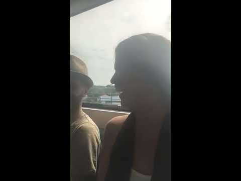 Laughter Yoga on a Indian metro!