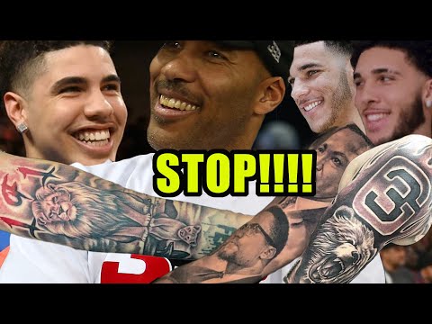 Lamelo Back Tattoo