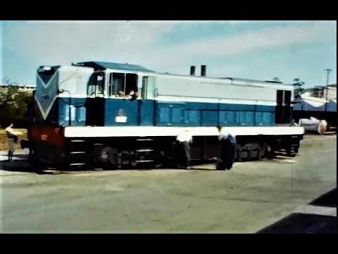 Emu Bay Railway Locomotive 1002 when new - 1960s