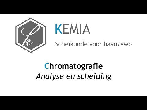 Chromatografie: Analyse en scheiding
