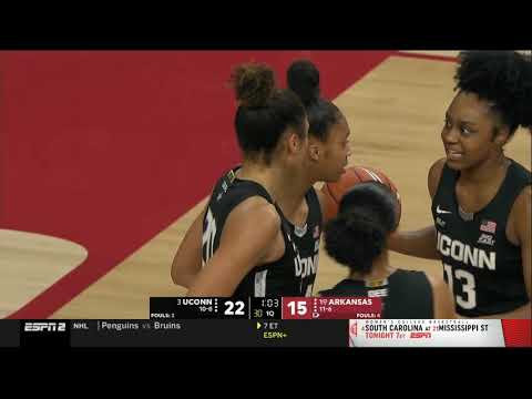 #3 UConn vs #19 Arkansas | Women  Basketball Jan 28,2021