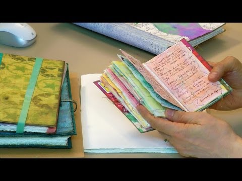 Pick The Perfect Art Journal Choices Choices Choices - HowToGetCreative.com with Barb Owen