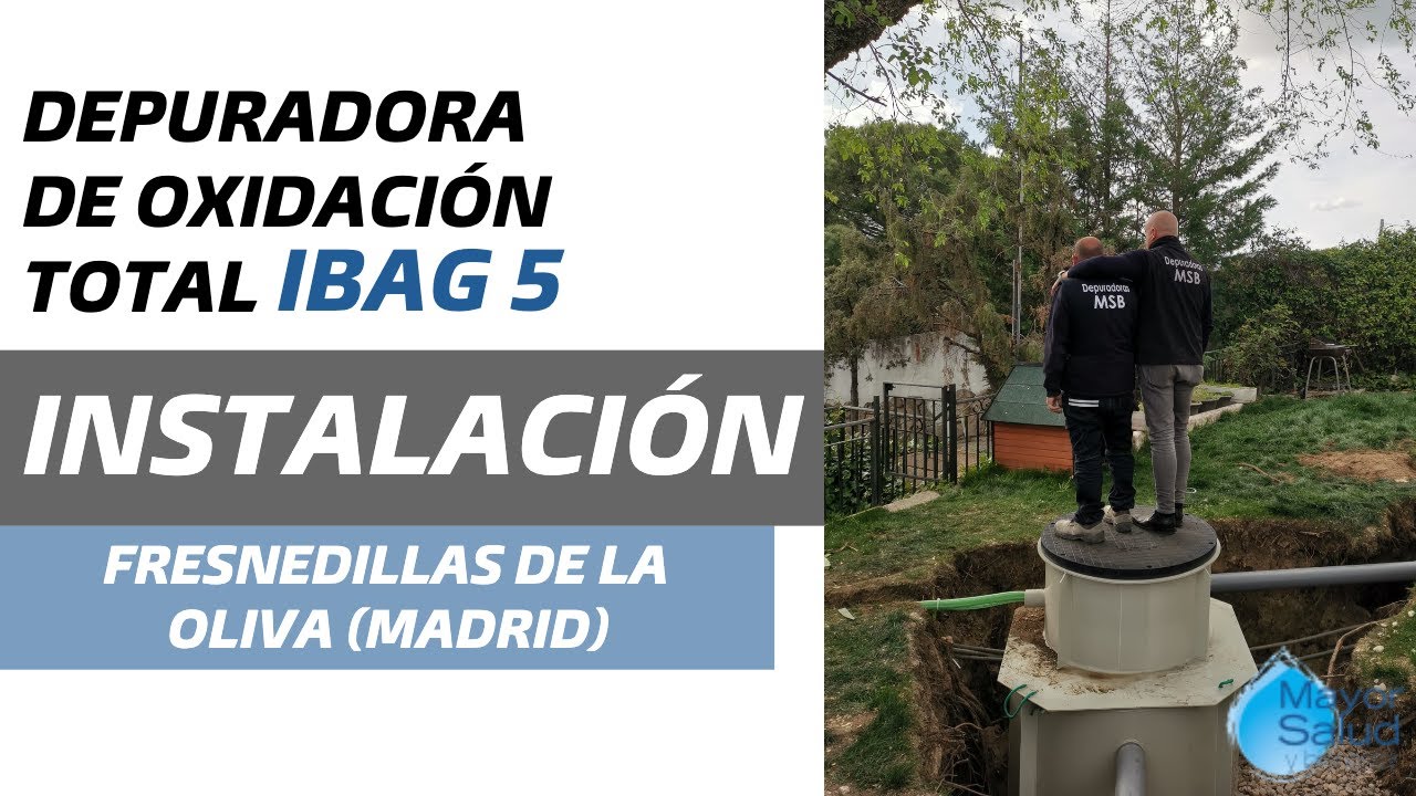 Instalación depuradora de oxidación total | iBag 5 | Fresnedillas de la oliva (Madrid)