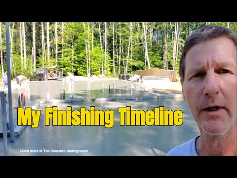 When To Start Finishing Concrete - A Master's Guide