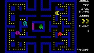 Sharp MZ-700 Game: Pac-Man (1984 Dempa)