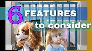 BABY GATES/DOG GATES Product Reviews: Features To Look For W