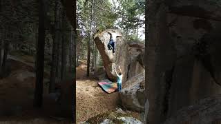 Video thumbnail: Tetsuo, 7A+ (sit). La Pedriza