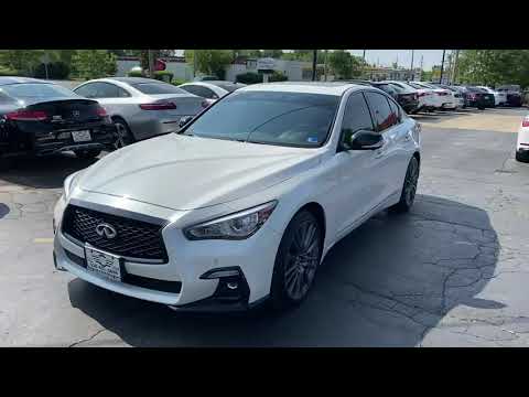 Used 2022 INFINITI Q50 RED SPORT 400 Sedan 4D for sale in Roselle