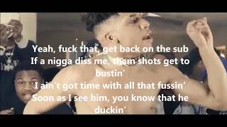 NLE Choppa - Shotta Flow 2 Lyrics w/ Video