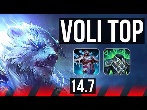 VOLIBEAR vs YONE (TOP) | 6 solo kills, 39k DMG, 12/4/11, Dominating | EUW Diamond | 14.7