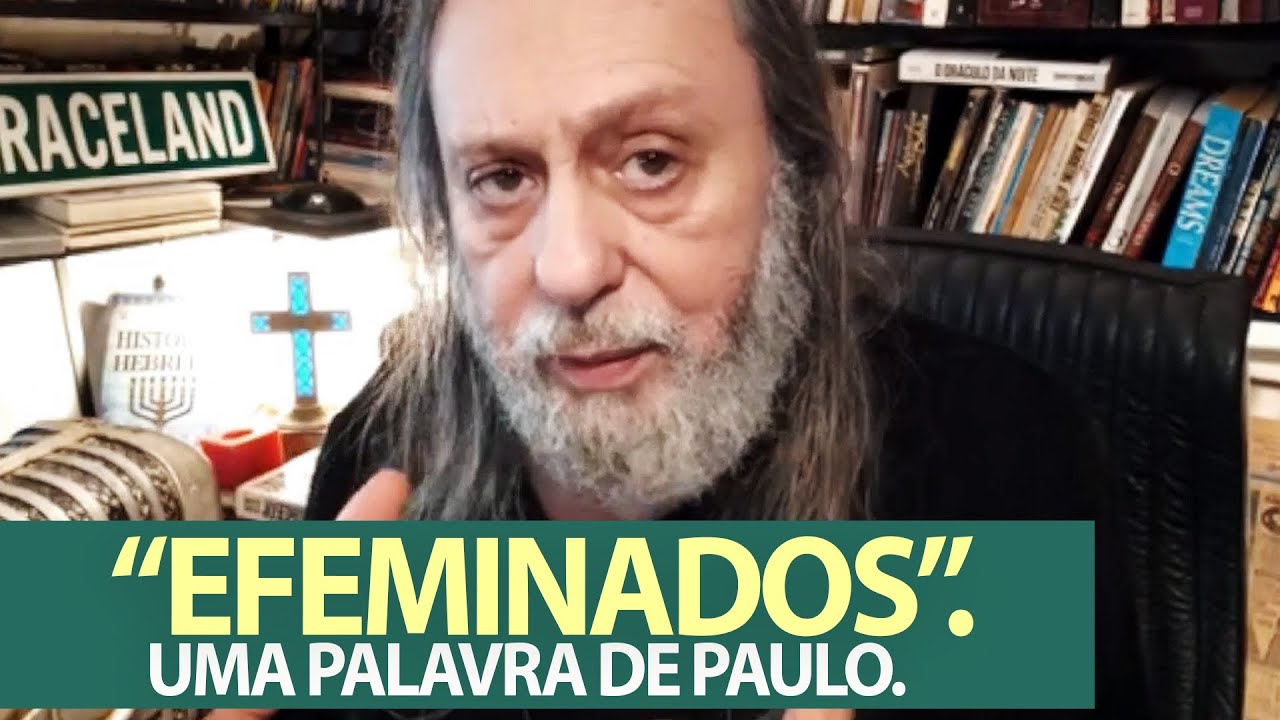 "Efeminados": Uma palavra de Paulo, sem a Palavra de Jesus.