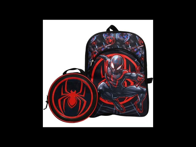 Vídeo relacionado con MILES MORALES - Mochila Escolar Infantil, Ideal para Niños de Diferentes Edades, Cómoda y Versátil, Calidad y Resistencia, 32x16x44 cm