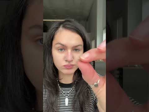 Re-open my lip piercing with me! #piercings #lippiercing