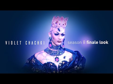 Violet Chachki Look from Rupaul's Drag Race season 8 finale - HD