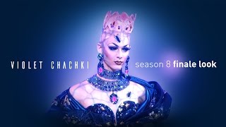 Violet Chachki Look from Rupaul&#39;s Drag Race season 8 finale - HD
