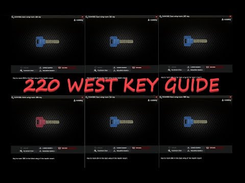 Shoreline 220 West Key Guide | Escape from Tarkov