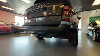 2017 Land Rover Range Rover Cold Start