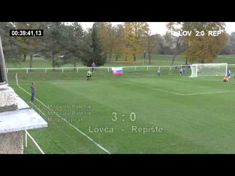 25.10.2015 Lovča - Repište 4:1 (3:0) GÓLY