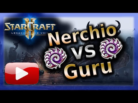 Nerchio vs Guru [ZvZ] StarCraft 2 - Lotv - GM Ladder - Frozen Temple