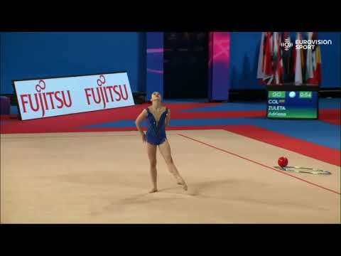 Adriana ZULETA (COL) - 19.650 - Ball (Bola/Pelota) Qualifications- 3rd FIG RG Junior World