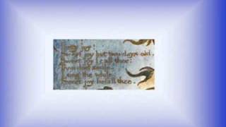 Infant Joy & Infant Sorrow by William Blake set to music by Jeff Gillett