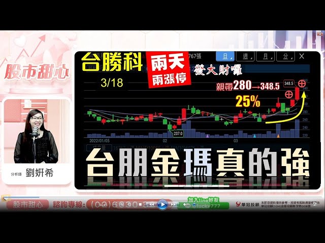 0318 - 台勝科．創惟發大財，台朋金瑪真的強！