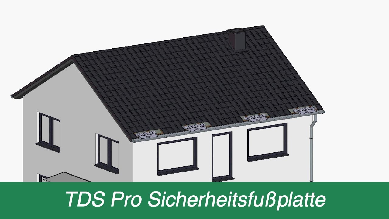 TDS Pro Sicherheitsfußplatte