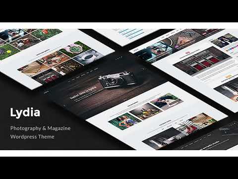 Lydia - Photography & Magazine WordPress Theme | Themeforest Website Templates and Themes