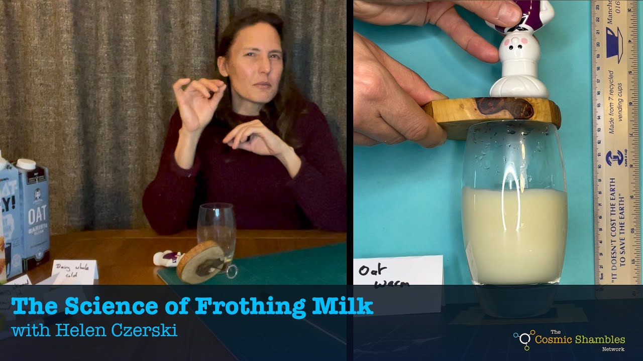 The Science of Frothing Milk with Dr Helen Czerski