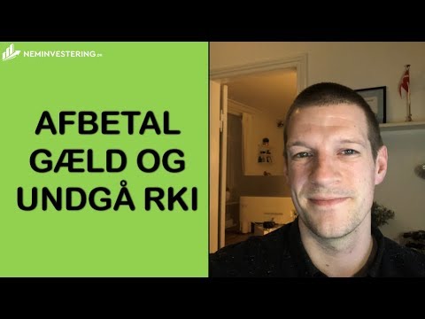 Afbetal gæld og undgå RKI
