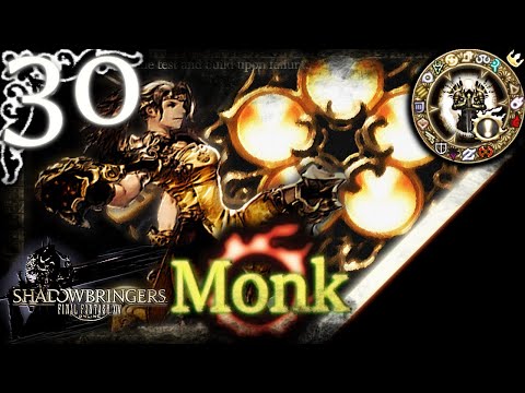 [ FFXIV ] Pugilist Monk - MNK - Guide - Rotation & Timestamps - Lv 30 - Shadowbringers - 5.2