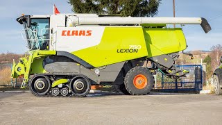 Moissonneuse-batteuse Claas LEXION 750 TT - 4X4 - 2767 h - QUANTIMETER - VARIO 900 - LASER P à vendre - Image 4 | Agronetto GA Moissonneuse-batteuse Claas LEXION 750 TT - 4X4 - 2767 h - QUANTIMETER - VARIO 900 - LASER P | Image 4 - Agronetto