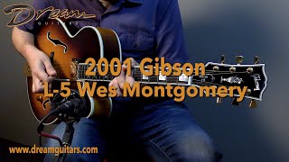 Video thumbnail for 2001 Gibson L-5 Wes Montgomery, Flame Maple & Spruce by Dream Guitars